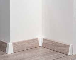 Accessories for K40C skirting board