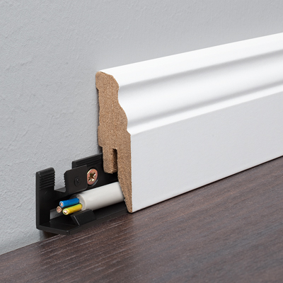 Shaped skirting board